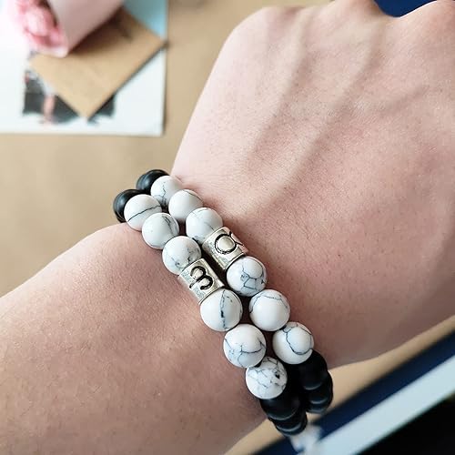 Miniatura 3 de Long tiantian Pulsera del zodiaco para hombre, pulsera de horóscopo de constelación para mujer, regalos de signo del zodiaco, pulsera con cuentas