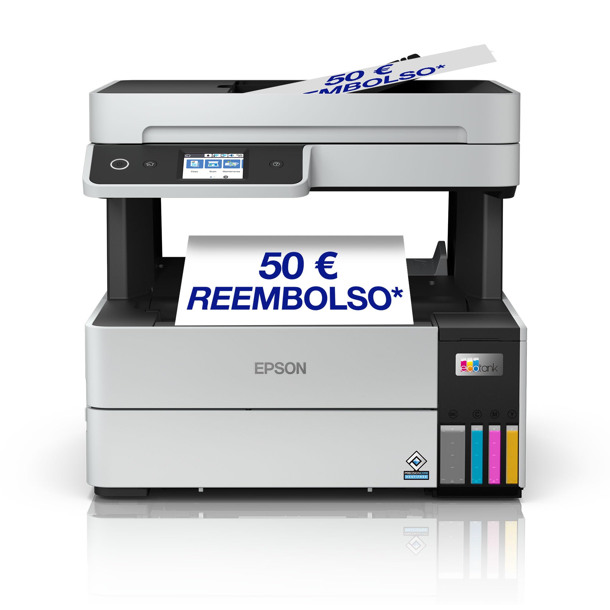 Impresora multifunción EcoTank ET-5150 A4 con depósito de tinta, conexión Wi-Fi