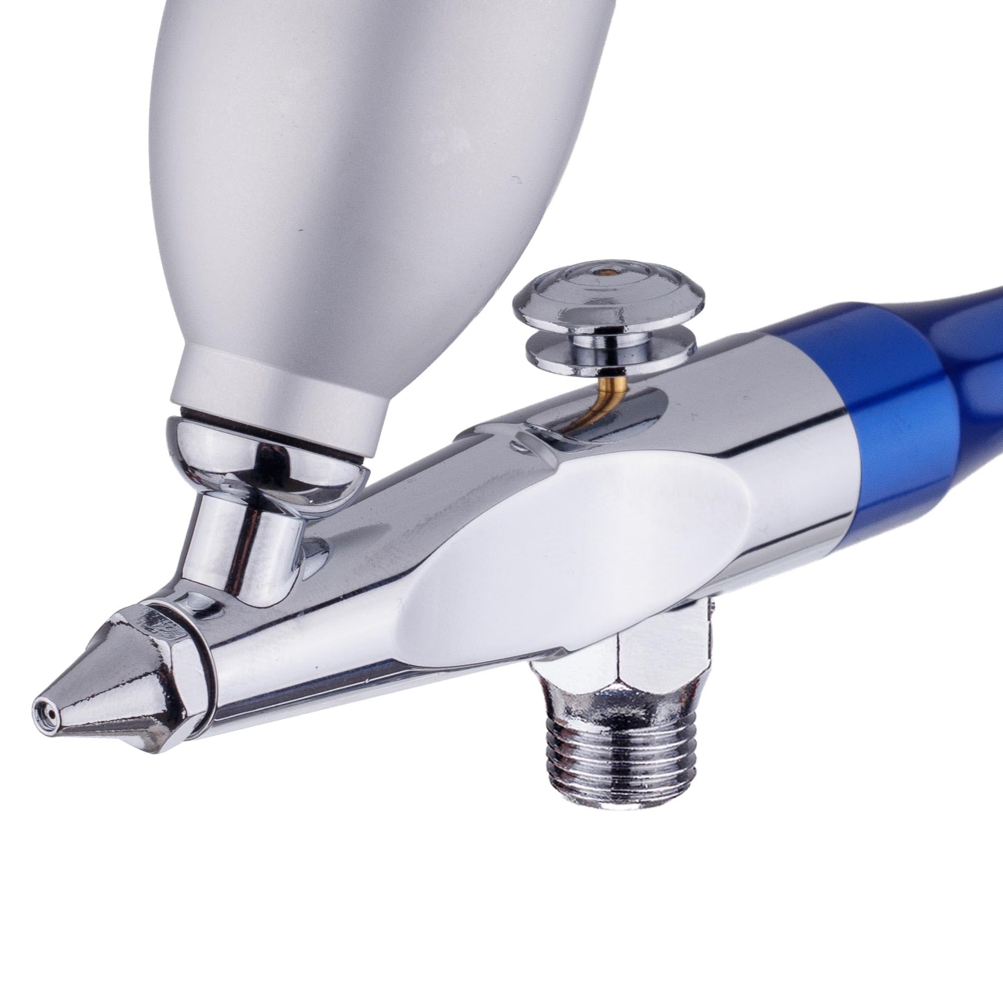 TC TECHNIC Mini-Sandstrahlpistole AB-178 mit 1,8 m Schlauch und Korundbehälter, 0,5 mm Düse, 15 ml Tank, für Modellbau und Präzisionsarbeiten Sandstrahlgerät
