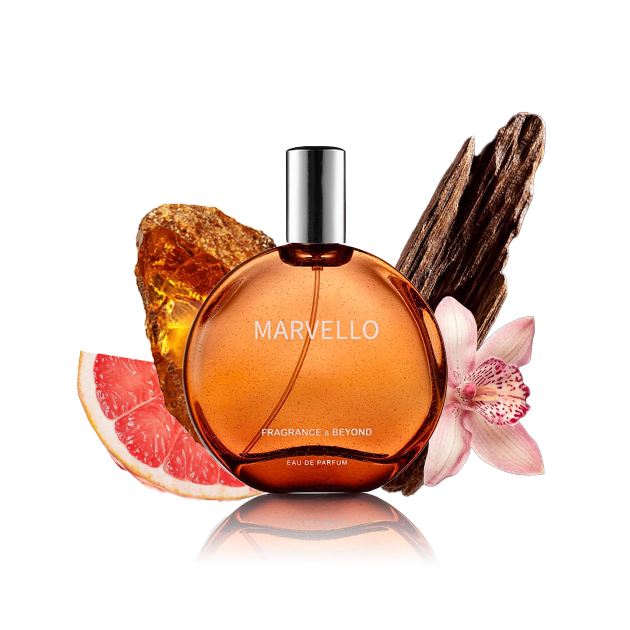 Fragrance & Beyond Marvello Eau de Parfum for Men & Women 100ml – French Perfume with Citrus, Floral & Sandalwood Notes | Long Lasting Scent | Best Gift-image-12