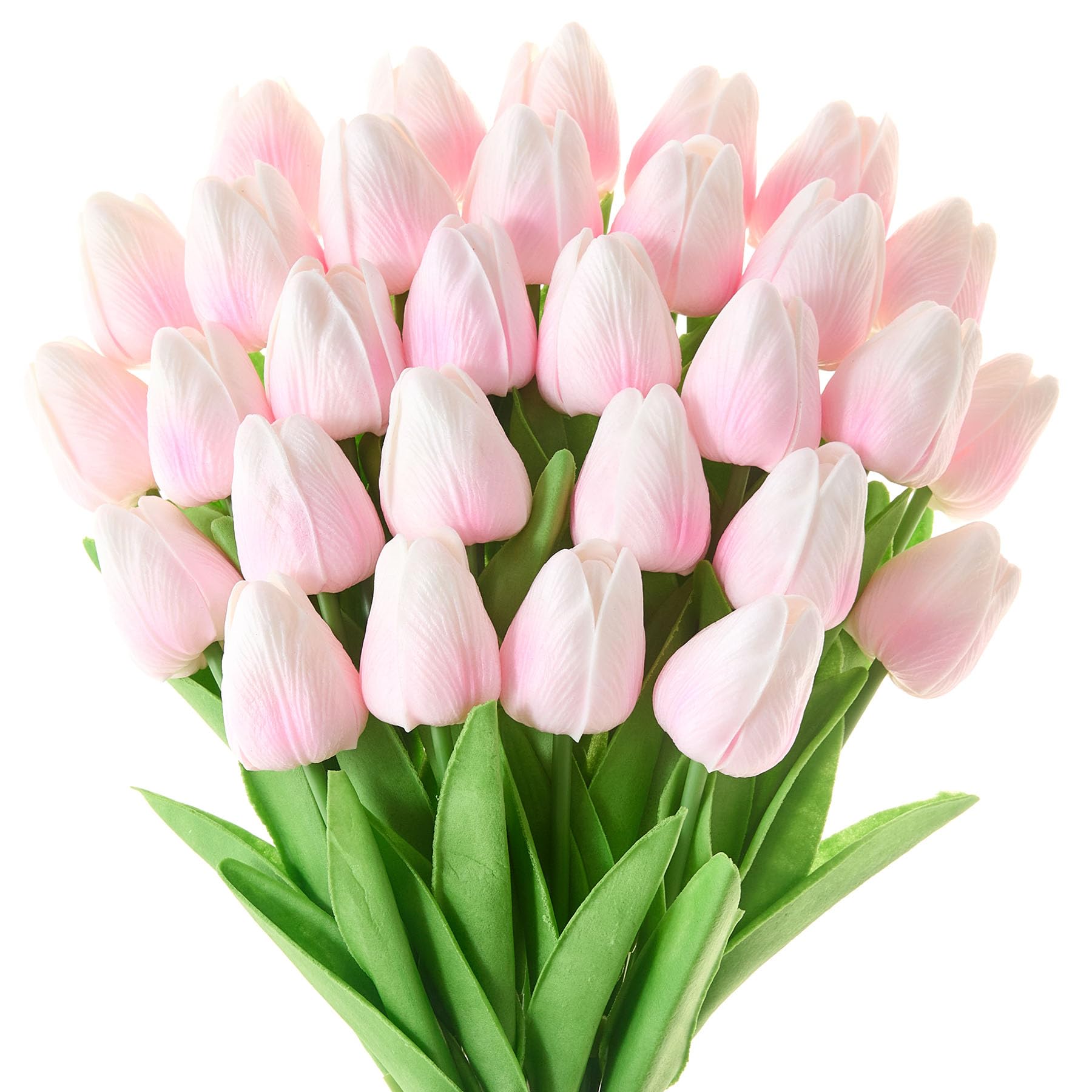 Drewev 30-Piece Pink Tulips