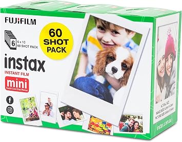 FUJIFILM Instax Mini Instant Film Value Pack - 60 Photos