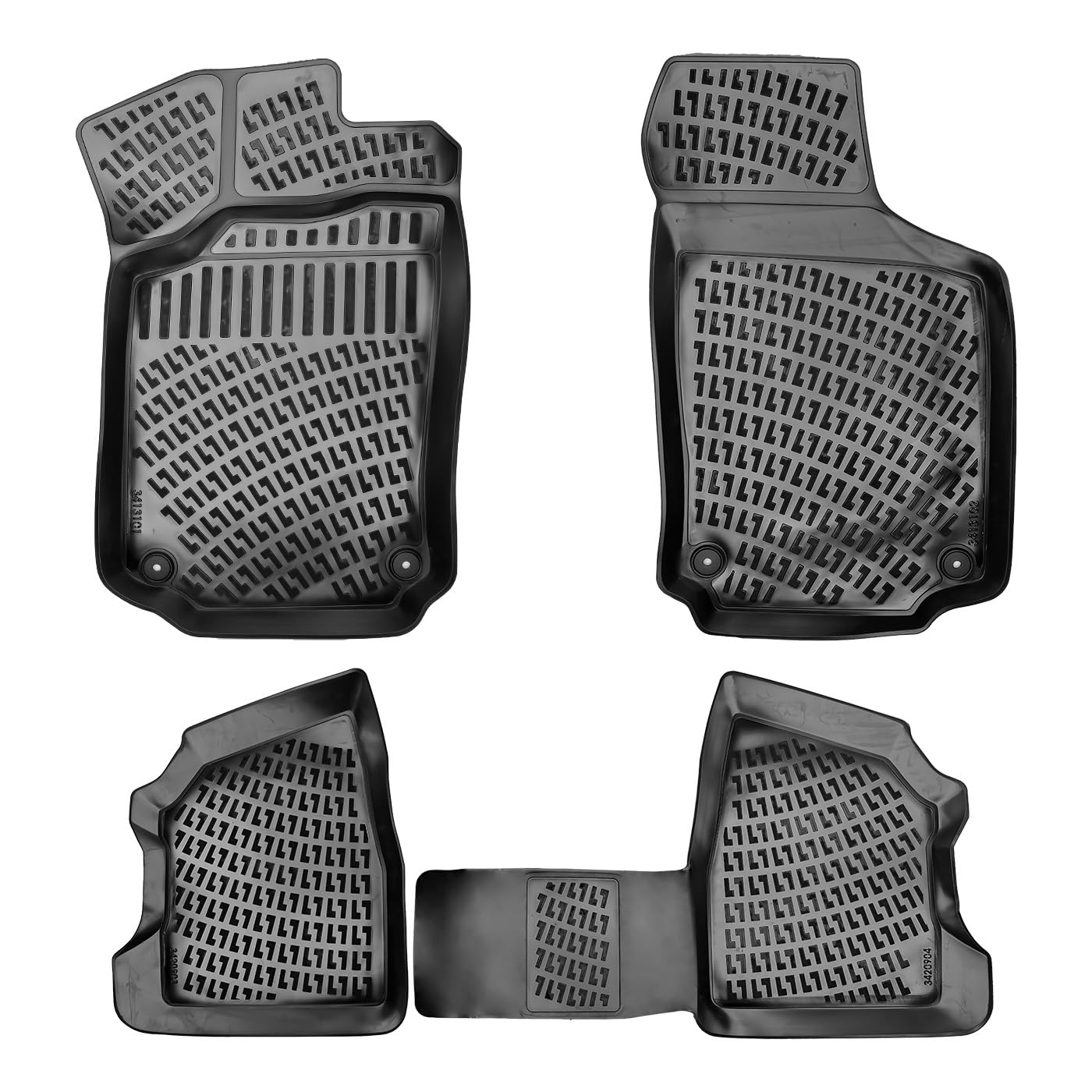 Rizline Opel Combo 2001-2011 Uyumlu 3D Havuzlu Paspas