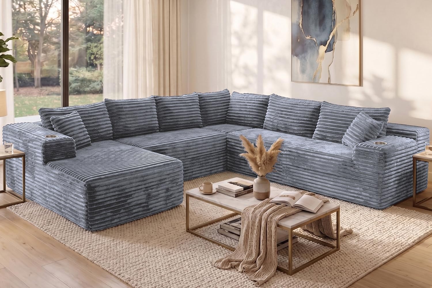 KCGKCG 122' Oversized Cloud Sectional
