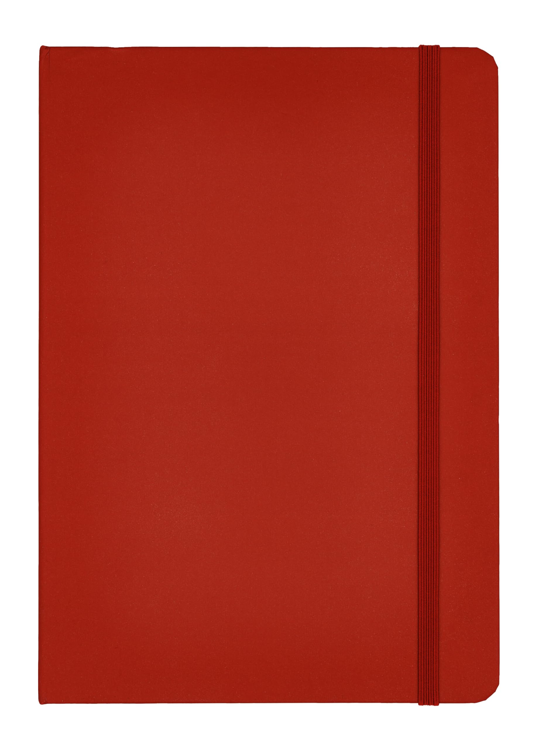 Taccuino A5 a Quadretti 192 Pagine con Tasca Interna Segnalibro Chiusura Elastica