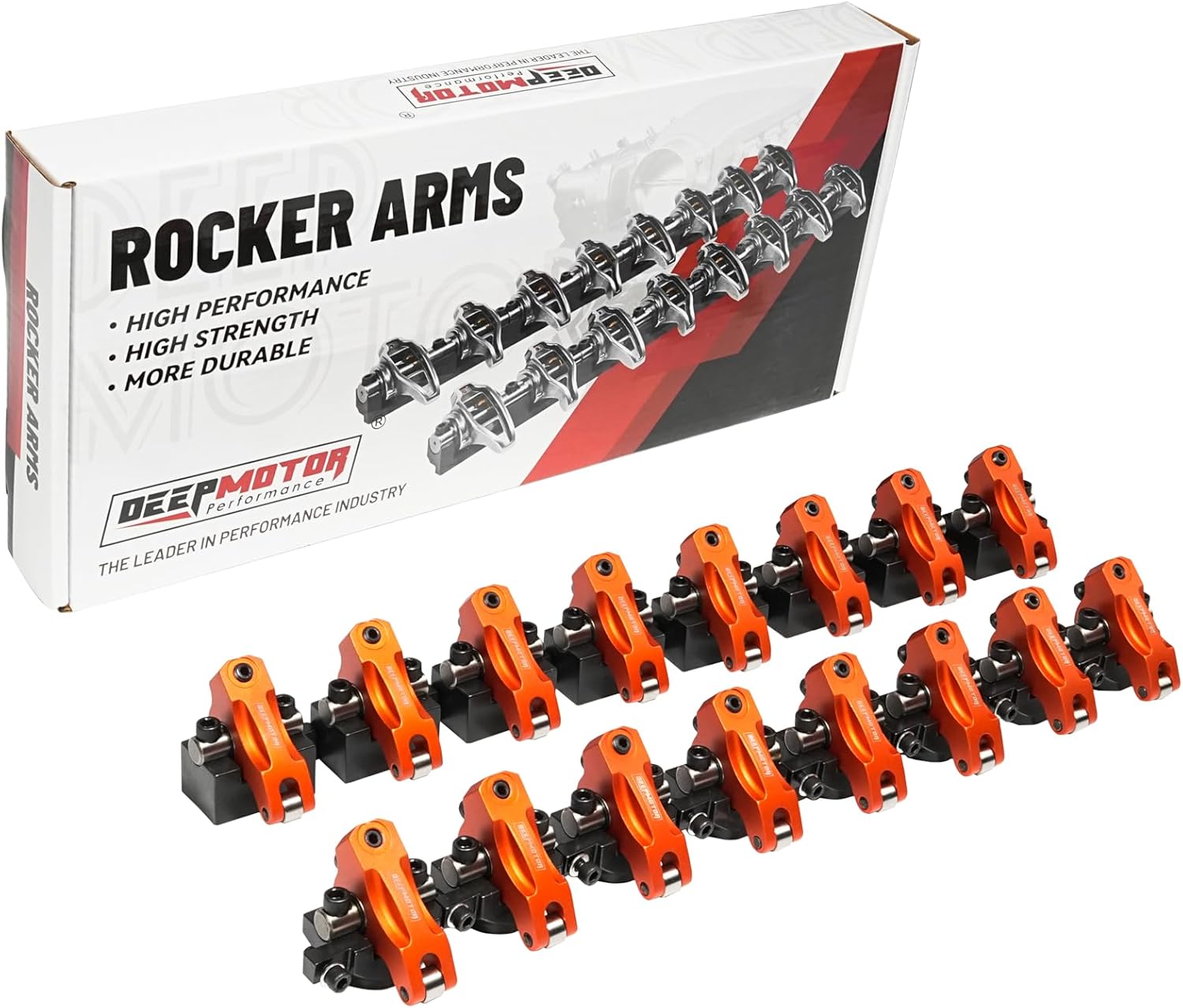 Rocker Arms For Chevy BBC 454 Shaft Mount 1.7 Ratio Aluminum Rocker Arms Set With Hardware