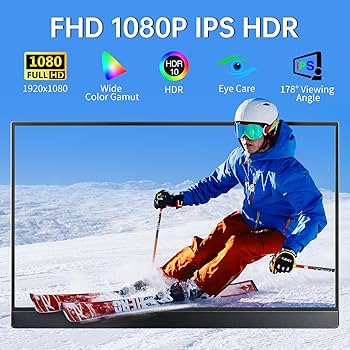 Amazon.com: VisionOwl Portable Monitor-15.6 Inch Travel