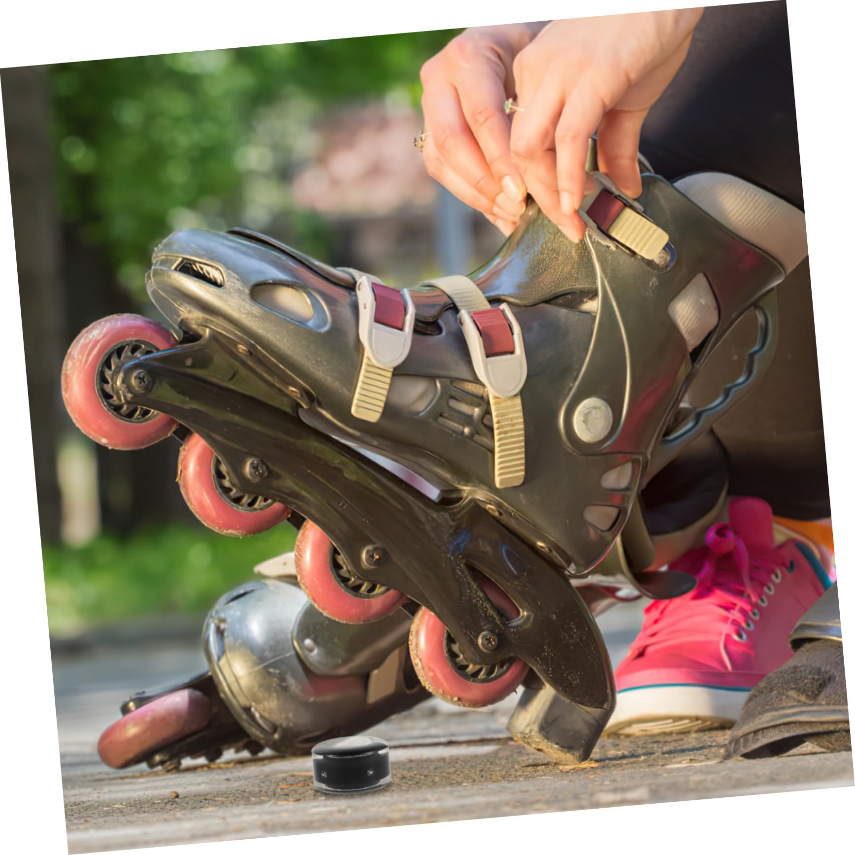Ruedas de Patines Iluminadas 8 Piezas Rodamientos y Llave