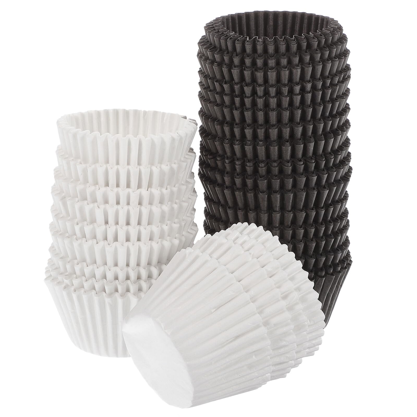 Homoyoyo 1000 Capacillos de Papel Grueso y Antiadherente para Cupcakes y Treats, Moldes para Hornear Ideales para Bodas y Repostería, Resistentes y Prácticos