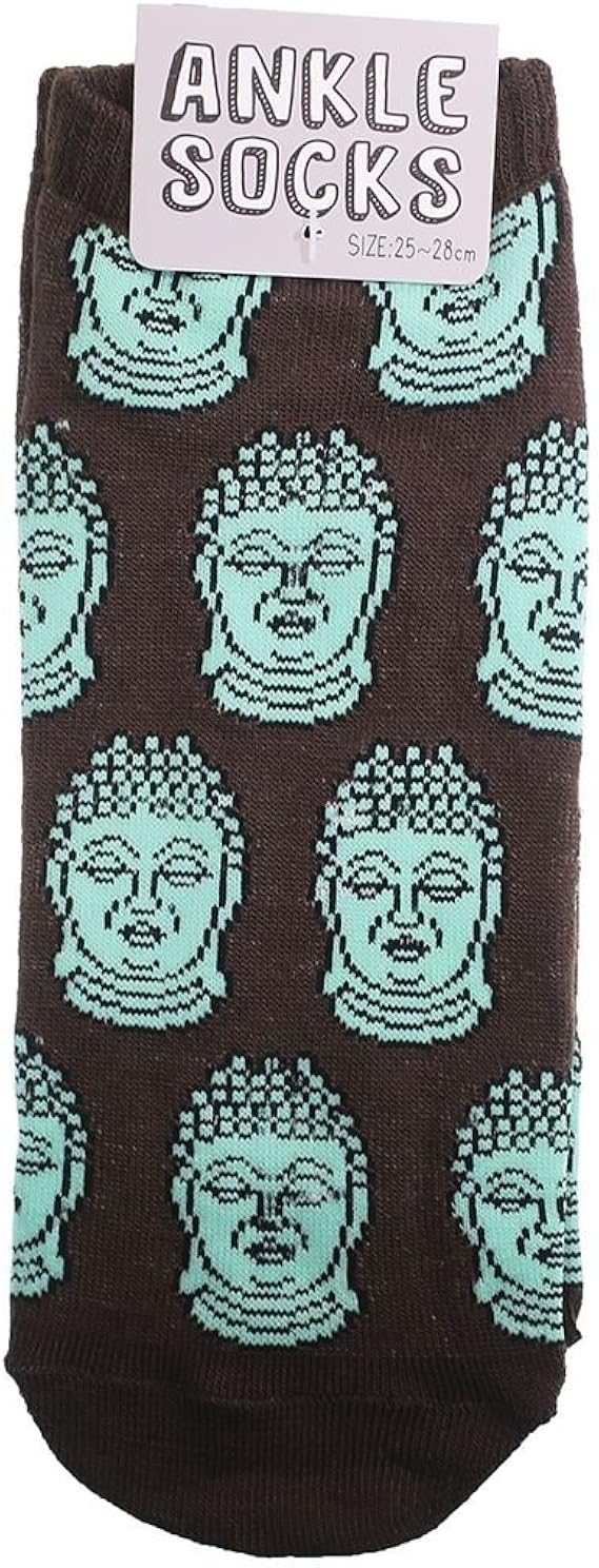 Amazon Buddha ブッダ 男性用靴下 メンズアンクルソックス オクタニコーポレーション 派手 面白雑貨 グッズ 通販 スポーツソックス 通販