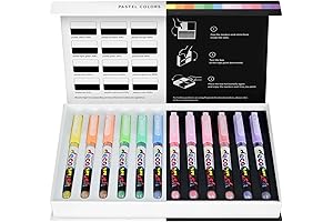 Karin Brush Markers DecoBrush 12 Count Pastel Set