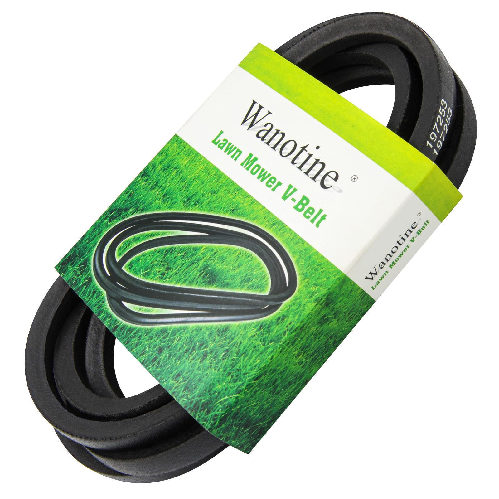 197253 429636 Drive Belt Replaces Craftsman Mower Deck Belt 592855001, 532197253, 532429636, Fits Husqvarna Craftsman AYP Poulan 42 inch Deck Lawn Tractor Mower (1/2" x 101")