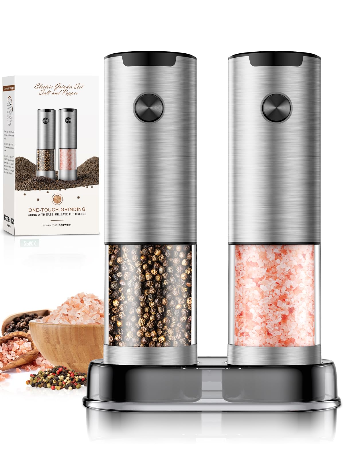Battery Salt And Pepper Grinders: Effortless Flavor Boosters