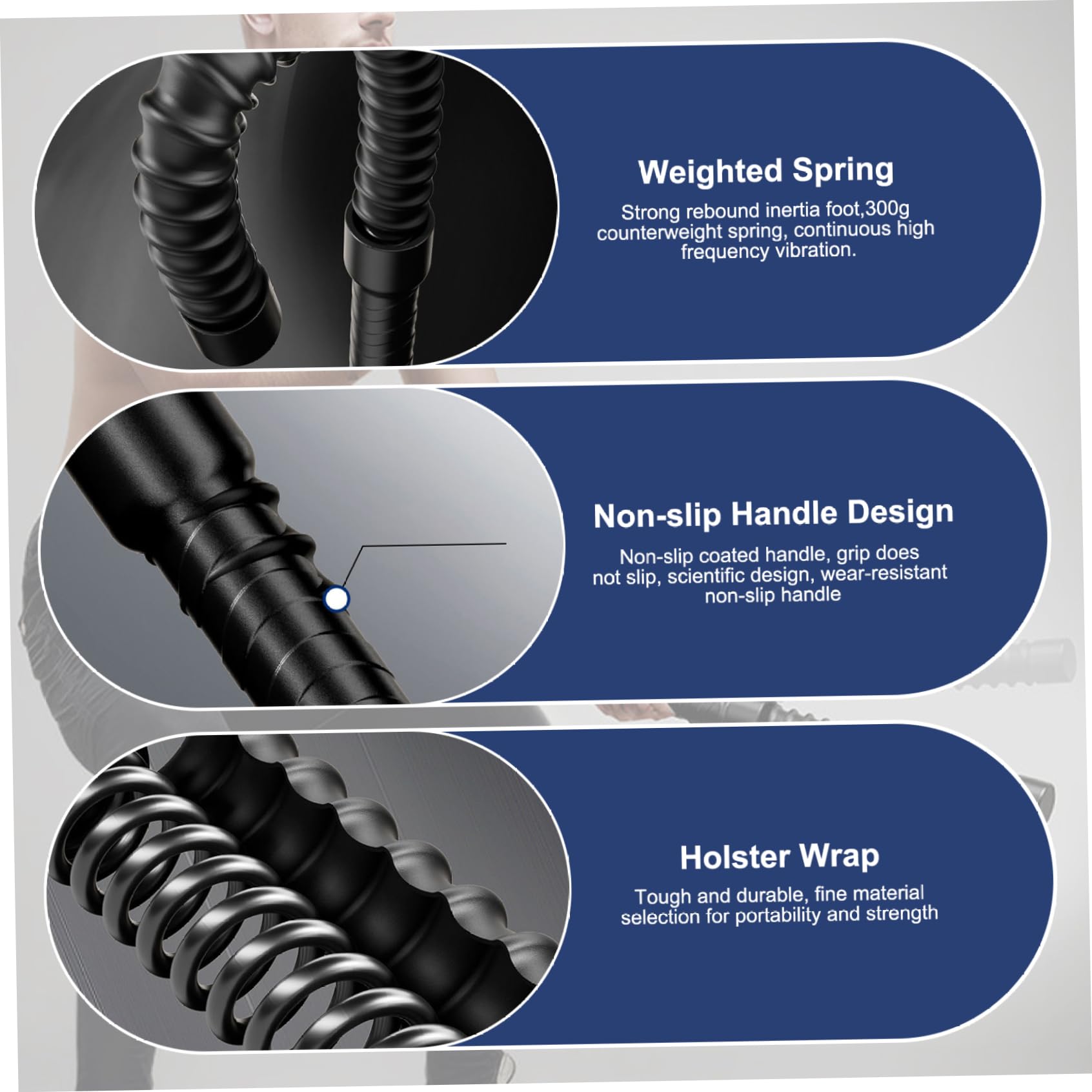 XPEED Gym Workout Rope Heavy Battle Rope 30 Feet Exercise Rope Fitness Strength Training Battle Rope Battling Rope