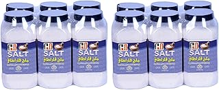 ملح صخري ناعم وغير مكرر وغير معالج باليود من ايكو هيثي، 1 كجم (عبوة من قطعتين)