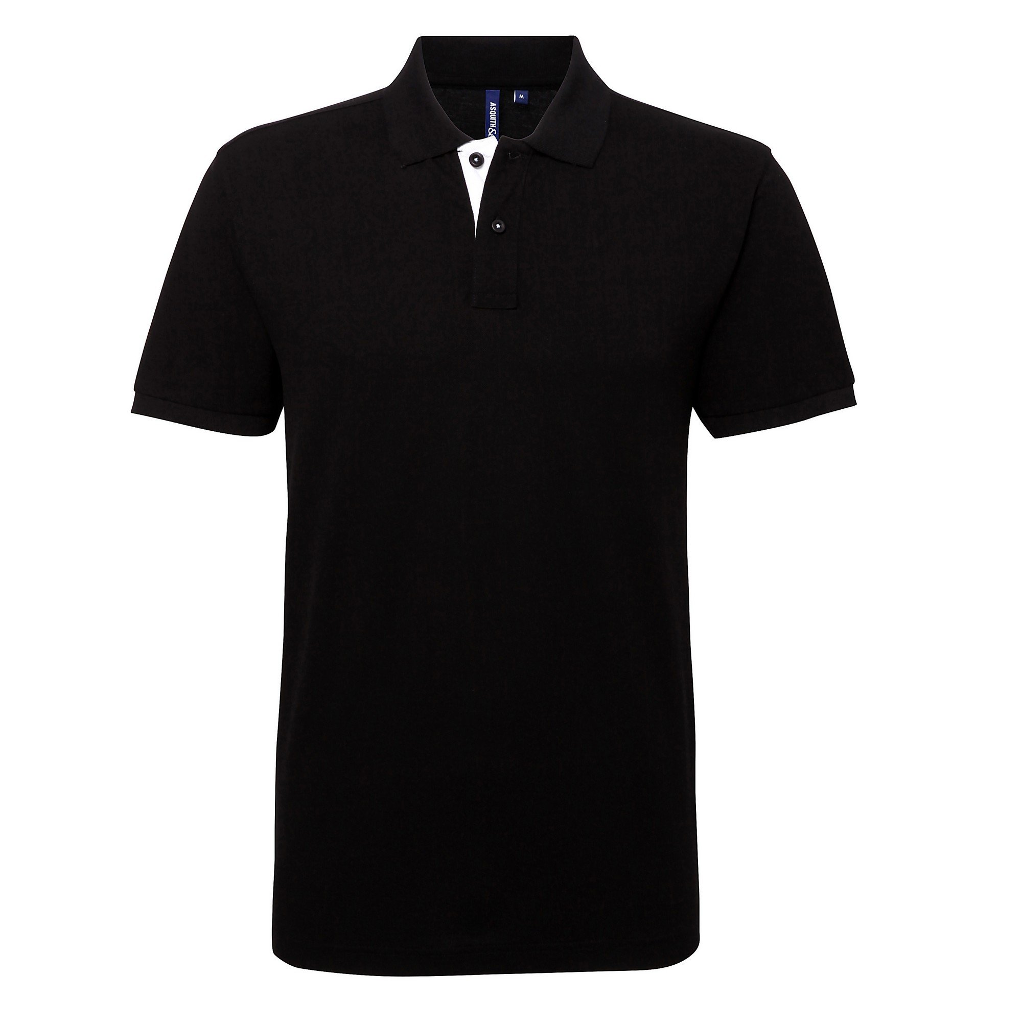 Asquith And Fox Men's Classic Fit Contrast Polo Shirt