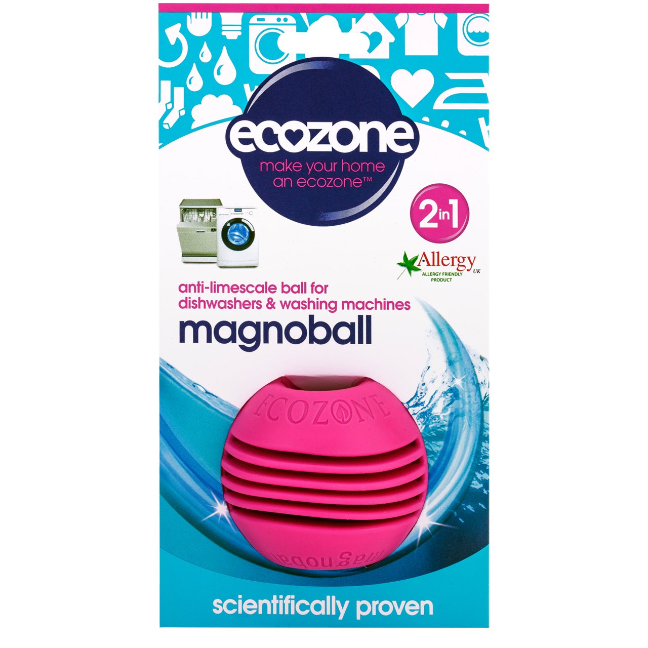 Ecozone Magnoball anti limescale (Pack of 6)