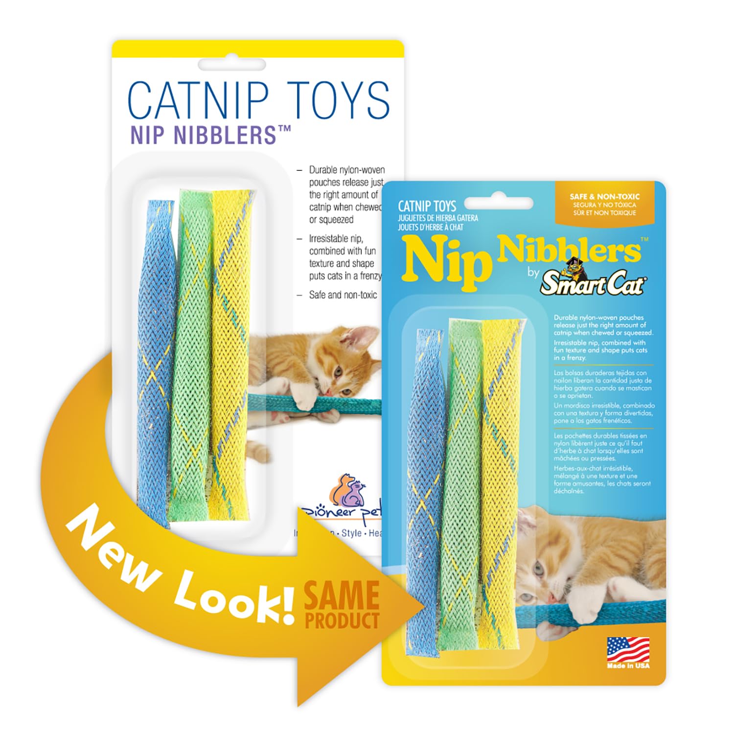 Pioneer pour Animal Domestique Nip Nibblers Herbe à Chat Jouet