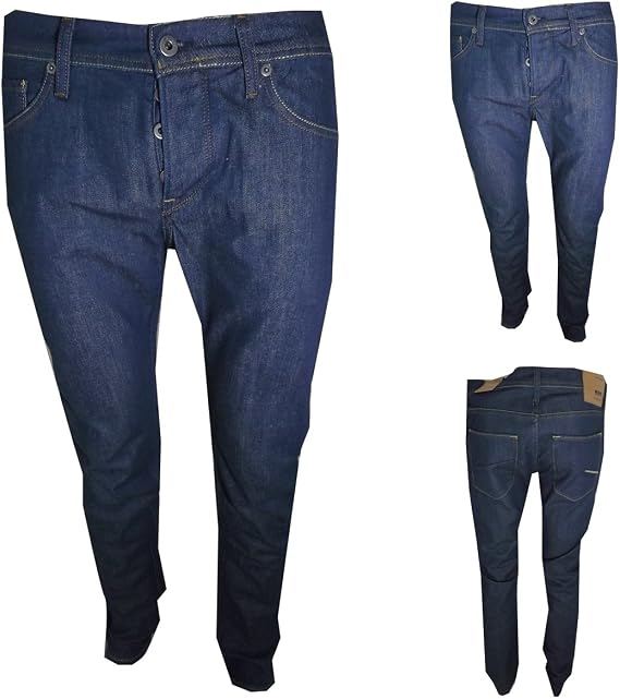 Meltin'Pot Jeans Uomo Melton Blu Stretch Regular Fit Elasticizzato Taglia  W29L34 (W29L34 Girovita cm 82-86) : Amazon.it: Abbigliamento