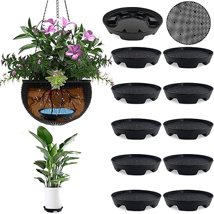 Amazon.com : 7.16” Self Watering Planter Insert, 10 Pack Invisible ...