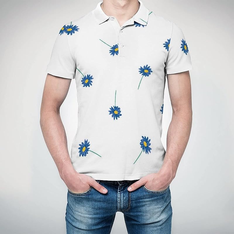 服 ファッション小物 ゴッホ 星月夜 ポロシャツ 半袖シャツ 白い背景 青い花 小清新 ｔシャツ メンズ 速乾 柔らかい 夏 Uvカット スリム ポリエステル ビジネス風 おしゃれ ゴルフシャツ 通気性 襟付き プリント メッシュ 仕事 S 2xl 快適 ブラック Fm8wquwbe4 Dinsos