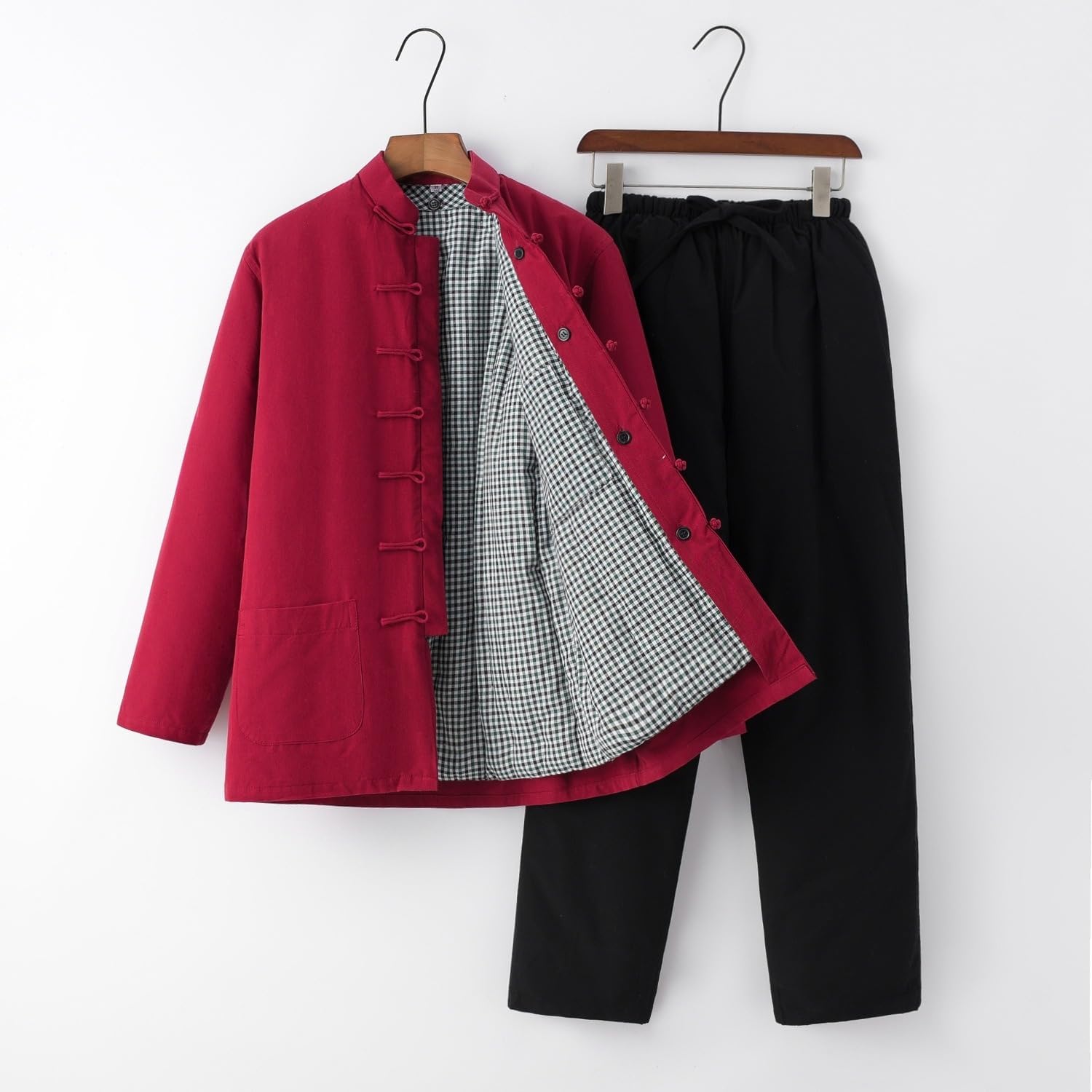 Men's Thermal Winter Tang Suit Quilted Cotton Padded Set