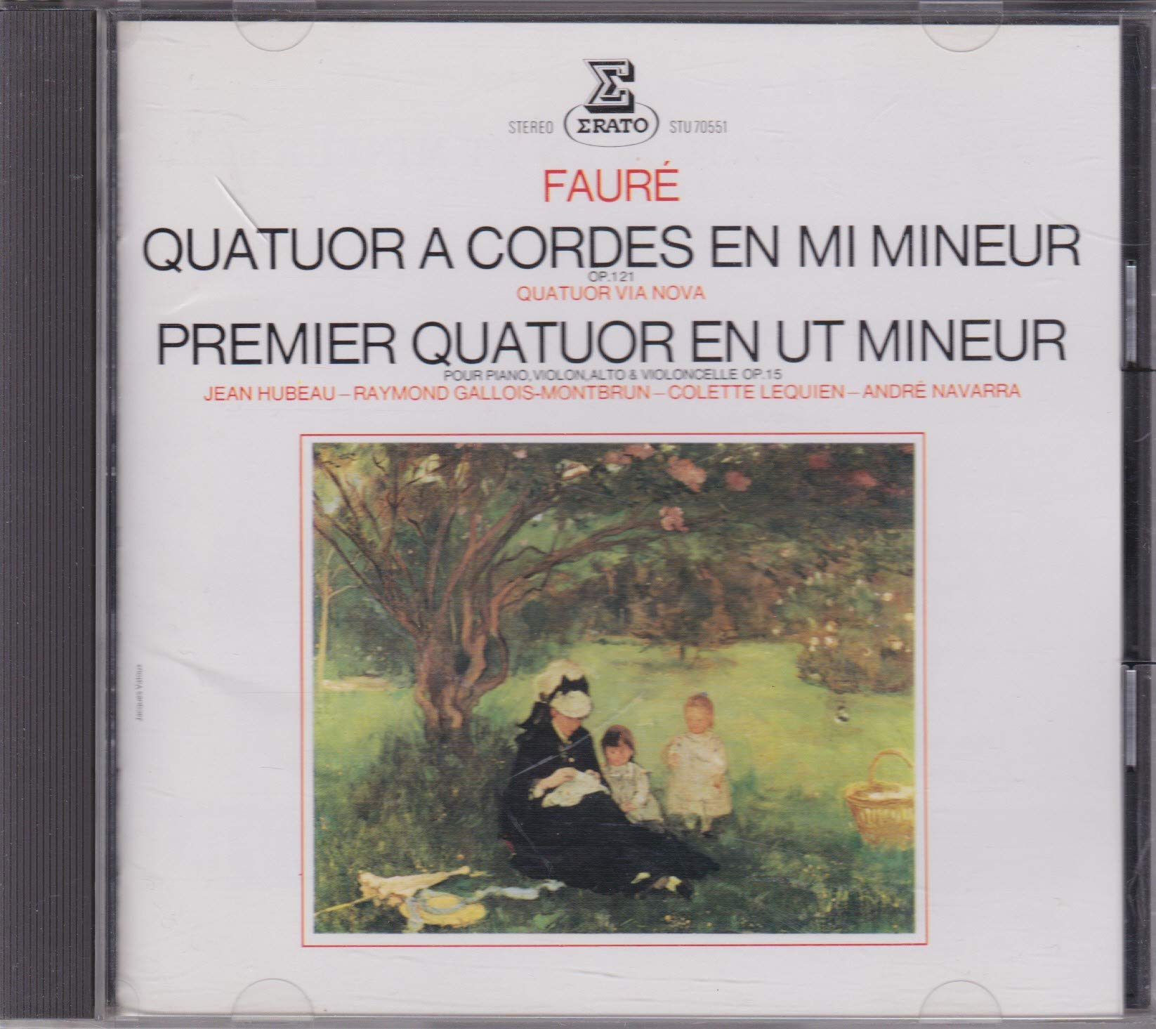 フォーレ:ピアノ四重奏曲第1番: Amazon.de: Musik-CDs & Vinyl