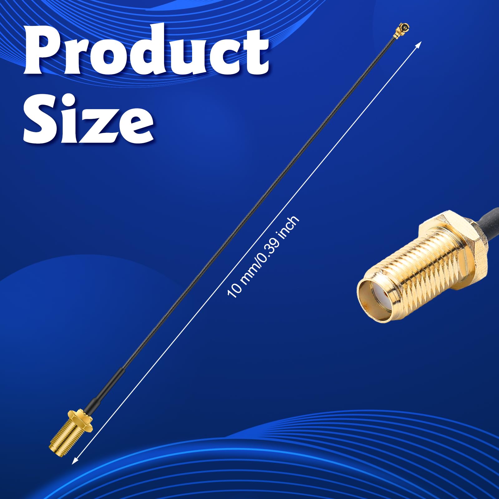 Relaxweex Antena Whip compatible con antena de látigo suave macho Omni SMA de 915 MHz, 10 Dbi, 17 cm, 2 unidades, color negro