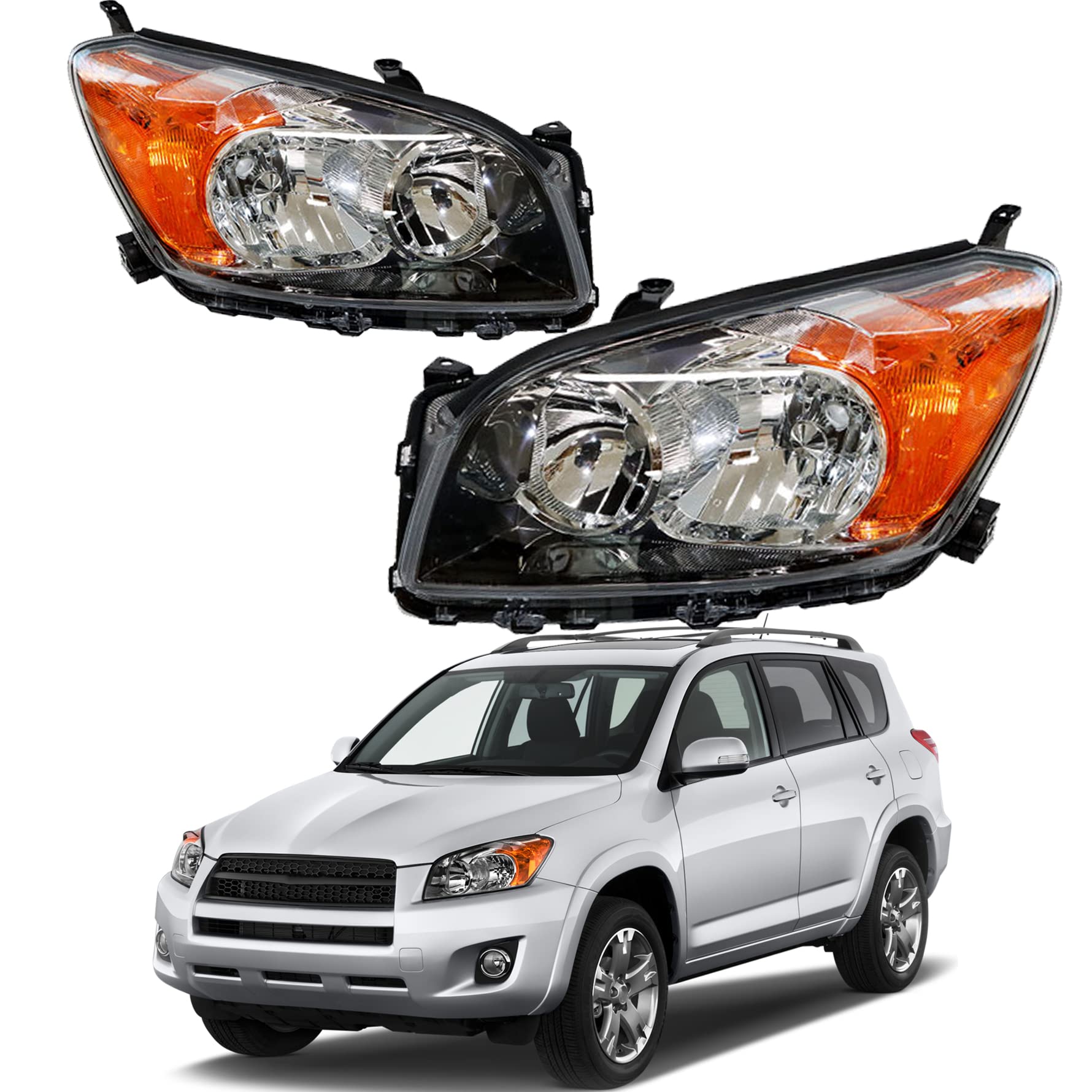 Amazon.com: munirater 8113042480 8117042480 LH & RH Headlight 