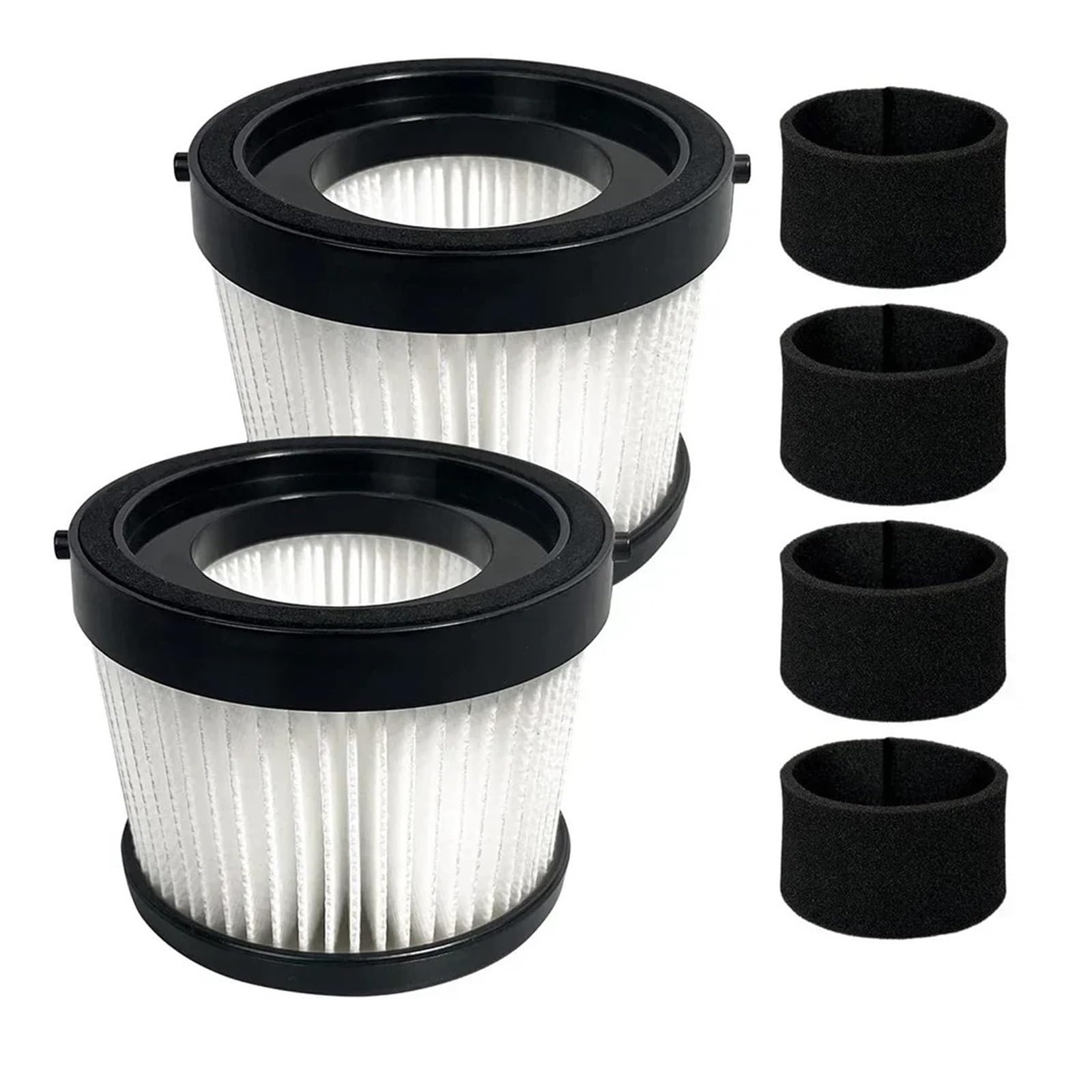 Filtros Reutilizables Lavables For Aspiradora De Mano Inalámbrica, Compatibles Con DEWALT, DCV5011H 20V, Filtro De Aspiradora | 2pcs