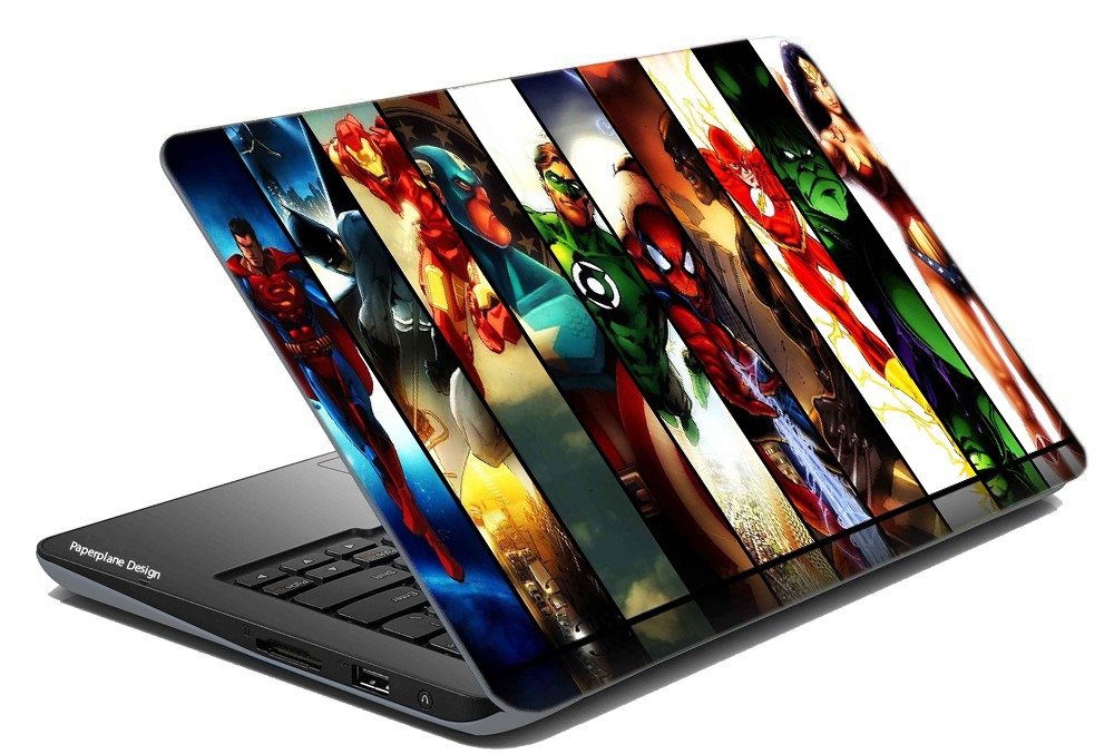 PAPER PLANE DESIGN Laptop Skin Cover for All Makes and Models with Hard Disk Skin, Super Hero, Standard (Laptop_Skin_sphrs_027) (B07BH1TRSC) Amazon Price History, Amazon Price Tracker