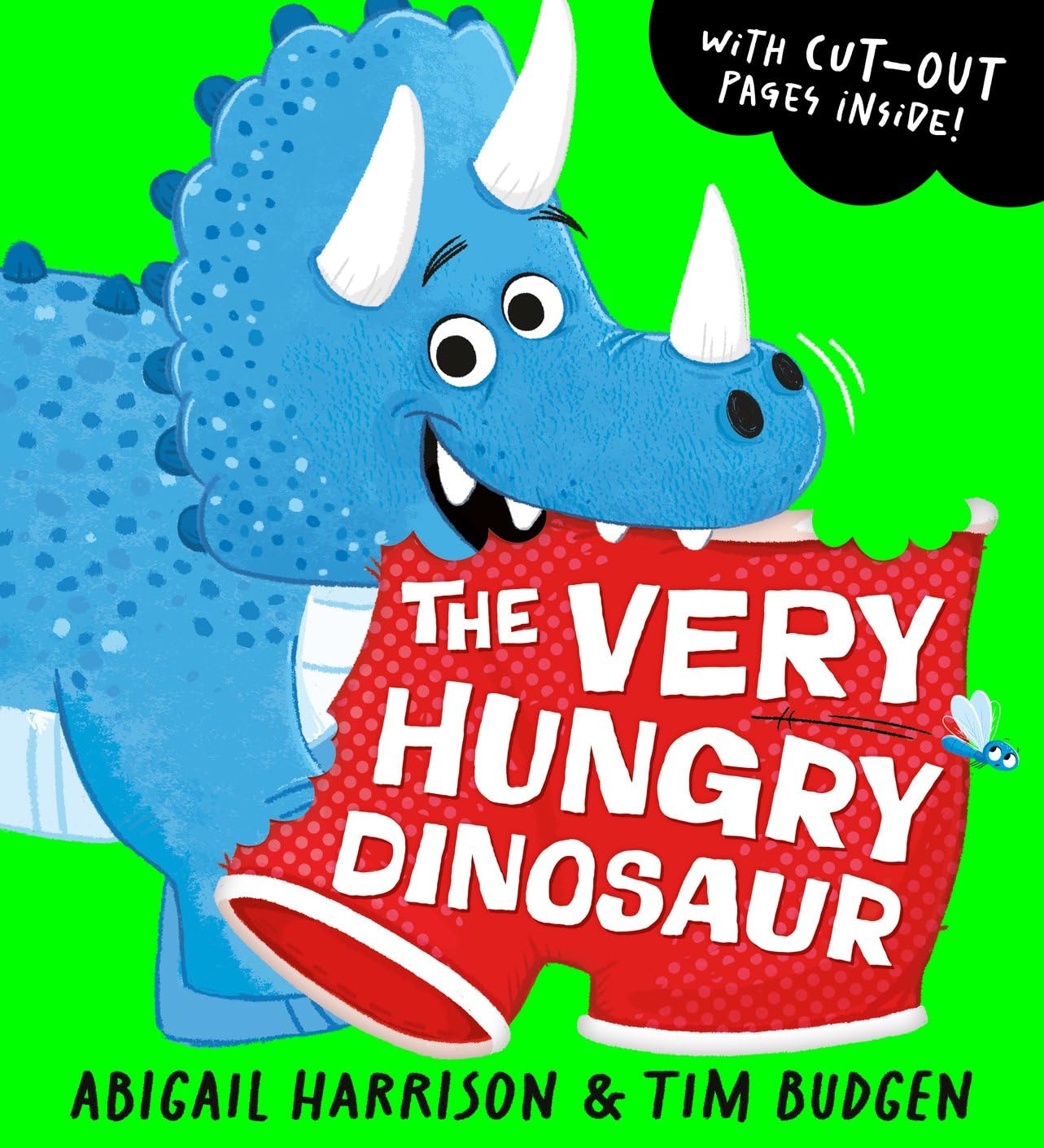 The Very Hungry Dinosaur: join one cheeky dino as he bites his way through this laugh-out-loud picture book to find the perfect snack!