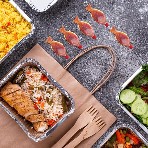 Miniatura 8 de Recipientes de condimentos 100 unidades Bento para salsa de soja, botellas dispensadoras de vinagre, botellas de condimentos de plástico para sushi,