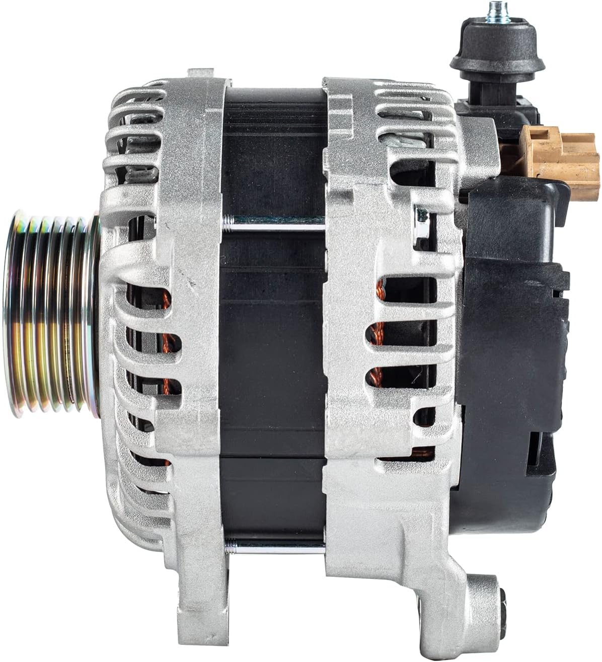SANKAKU Alternator Compatible with Ford Transit-150/250/350 V6 3.5L/3.7L 2015-2019, Replace A3TV1391ZC CK4T-10300-CA 11928, 12V 250Amp CW 6-Groove Pulley