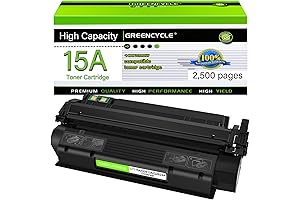 Universal Premium Compatible Cartridge Replacement for HP C7115A Toner Black Professional Print...
