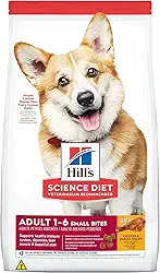 Ração Hill's Science Diet pedaços pequenos para cães adultos sabor frango - 6.8kg