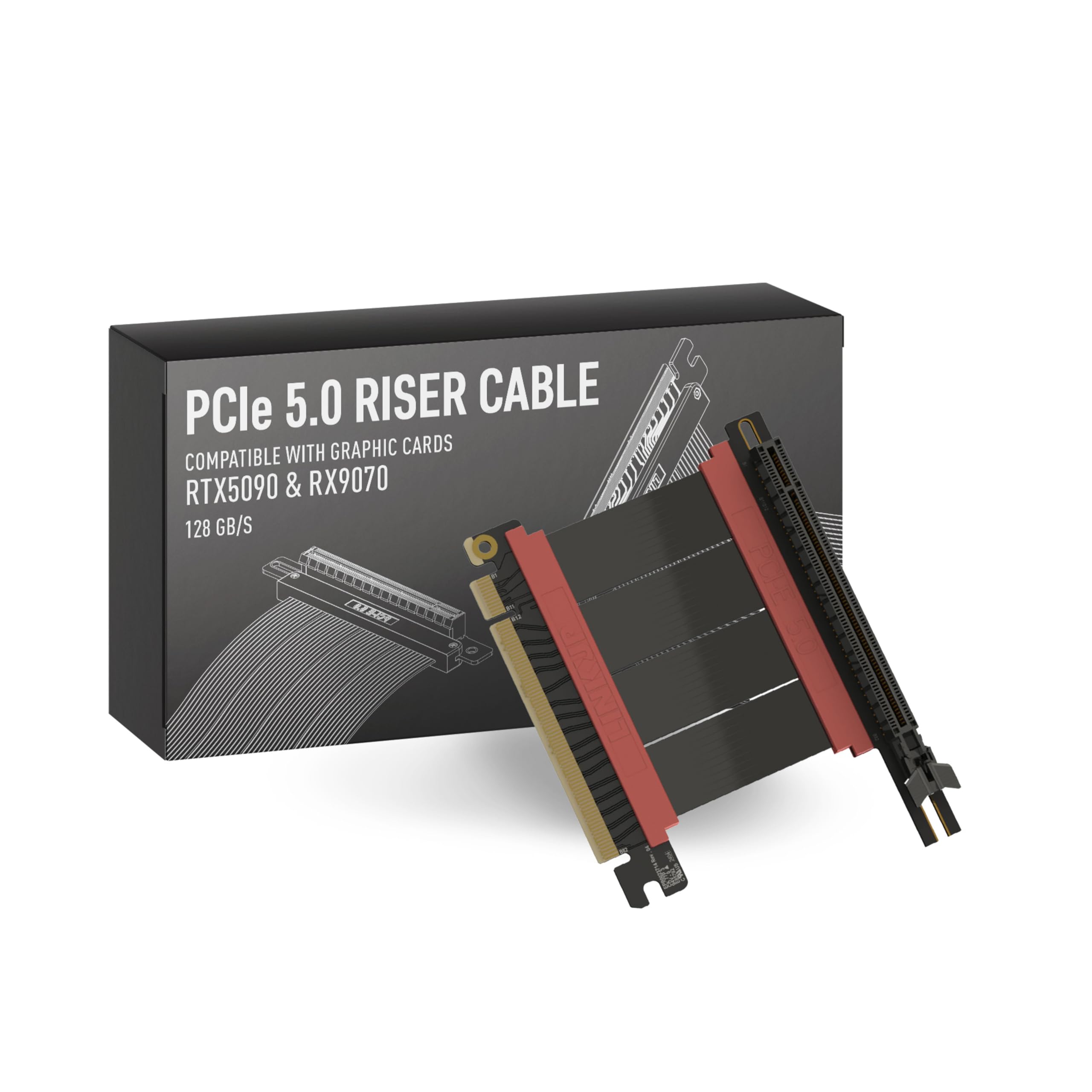 Amazon.co.jp: LINKUP - AVA5 PCIE 5.0 ライザーケーブル | RTX5090