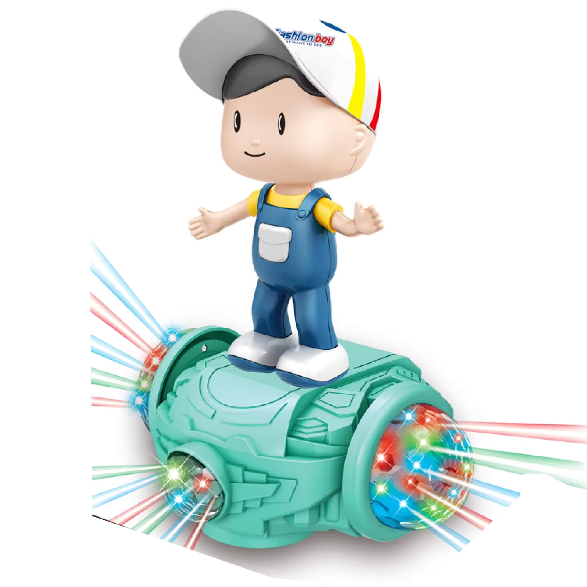 Gex Musical Toy Battery Operated 360 Degree Rotating Musical Dancing Boy 5D Light & Sound Toy with Bump & Go Action for Kids (B0DFVKHWPF) Amazon Price History, Amazon Price Tracker