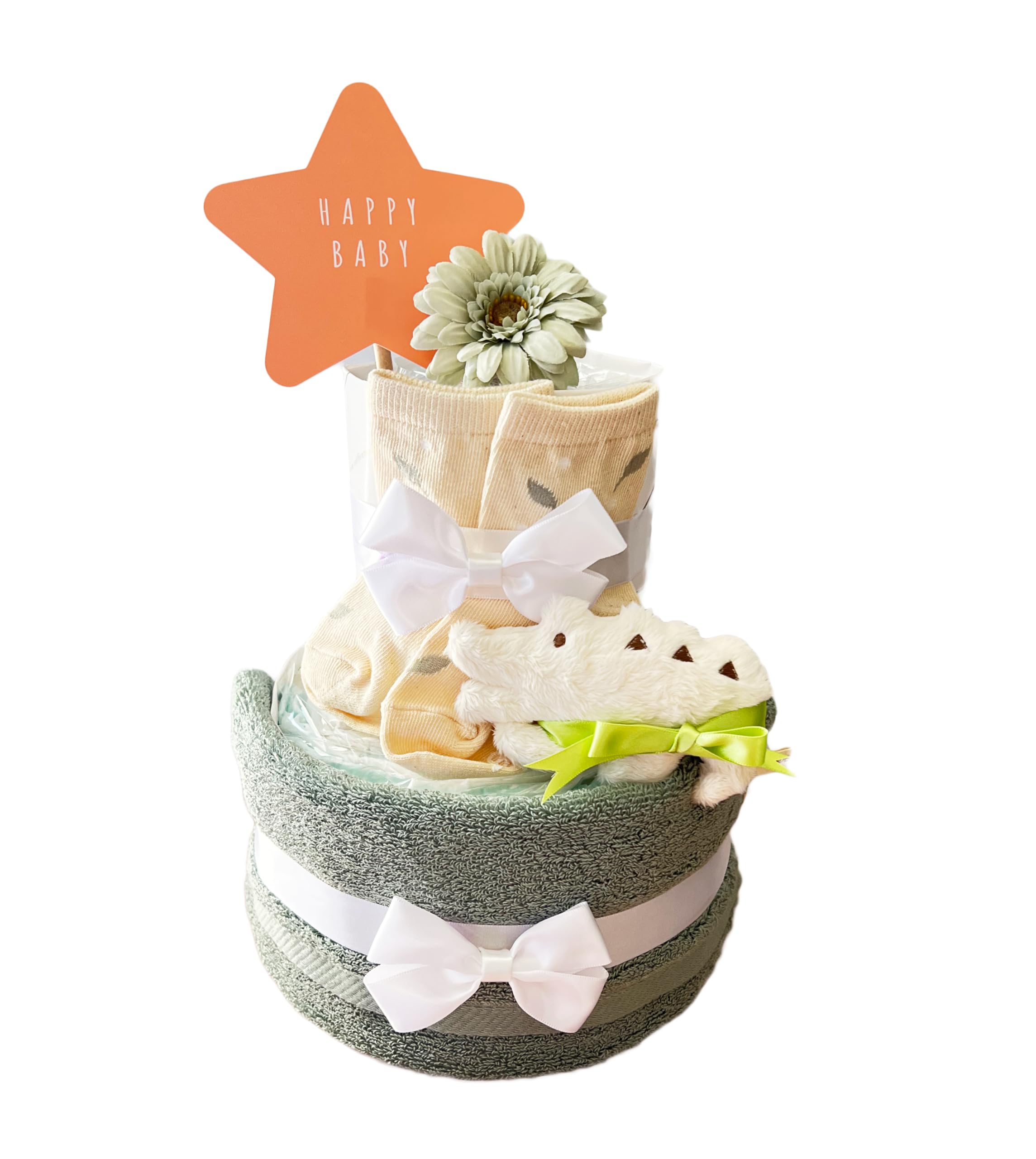 Amazon.co.jp: 出産祝い おむつケーキ ギフト プレゼント ベビーギフト 