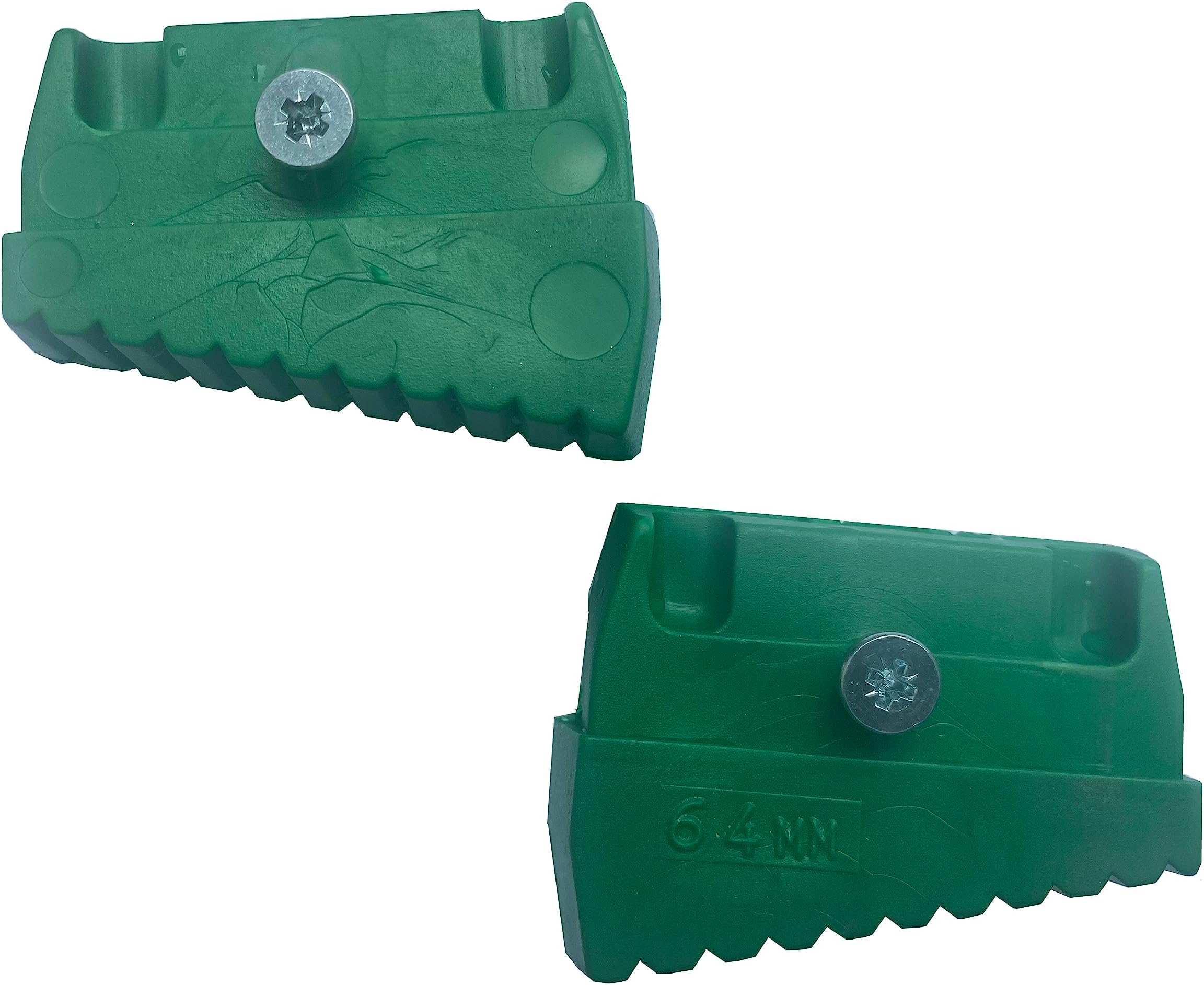 CLOW LADDER FEET PAIR OF 64MM x 22MM REPLACEMENT RUBBER LADDER SAFETY