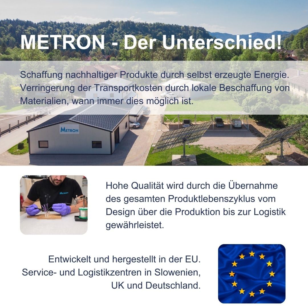 METRON V2L Adapter für Neue Renault Elektrofahrzeuge mit Vehicle-to-Load Funktion (R4, R5, Neuer Dacia Spring Extreme, Alpine A290 & A390)