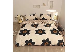 Clothknow Queen Size Sunflower Quilt Set