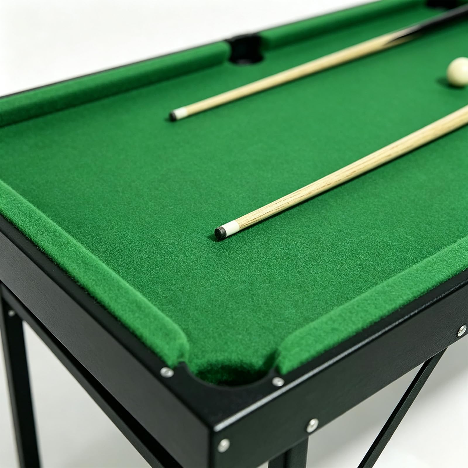 Table de Billard,Kit de Billard Pliable et Portable Montage Simple