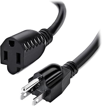 PTC 10ft Premium UL Listed CSA Approved Power Extension Cord - Extends your existing power cord or power surge strips for another 10 ft.