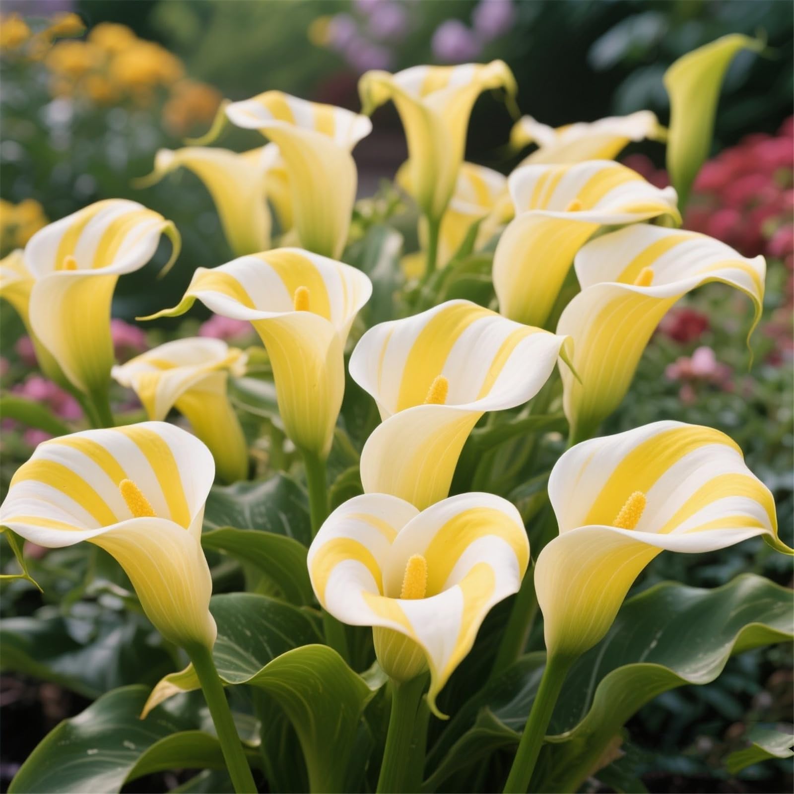 Perennial/Calla Lily Bulbs for Planting Now UK,Quality Display,Available in a Variety of Colors,Ready to Plant-8bulbs-J โ image 1
