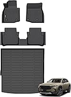 Vista 12 de Tapetes para piso y protector de carga para automóvil, protección para todo tipo de clima, protectores de piso de TPE para automóvil