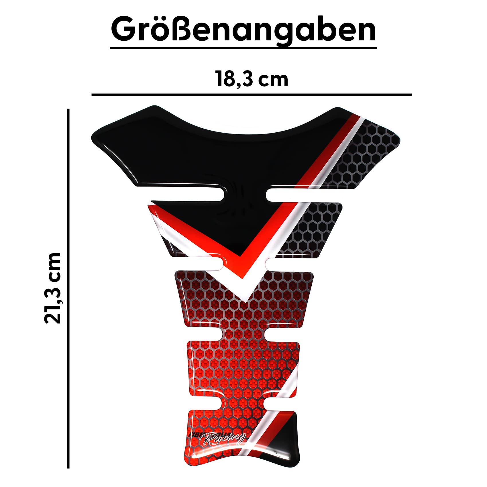 Gel Neon Tankpad Moto 3D Universale - Protezione Vernice Con Adesivo Forte - Foto 7