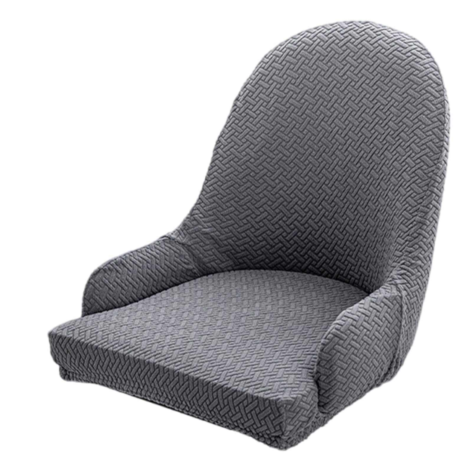 NEWFT Dining Armchair Cover Fit Antislip Fabric Easy Setup Wingback Protector Modern Decor Elastic Chair Slipcover Wingback Chair Cover Protective Slipcover Universals Fit Elastic Furniture