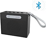 hangang Bluetooth Speakers, lobkin X9S Ultra Portable sans fil Bluetooth Speaker, Wireless Smart Speaker with Amazon Alexa (Black)