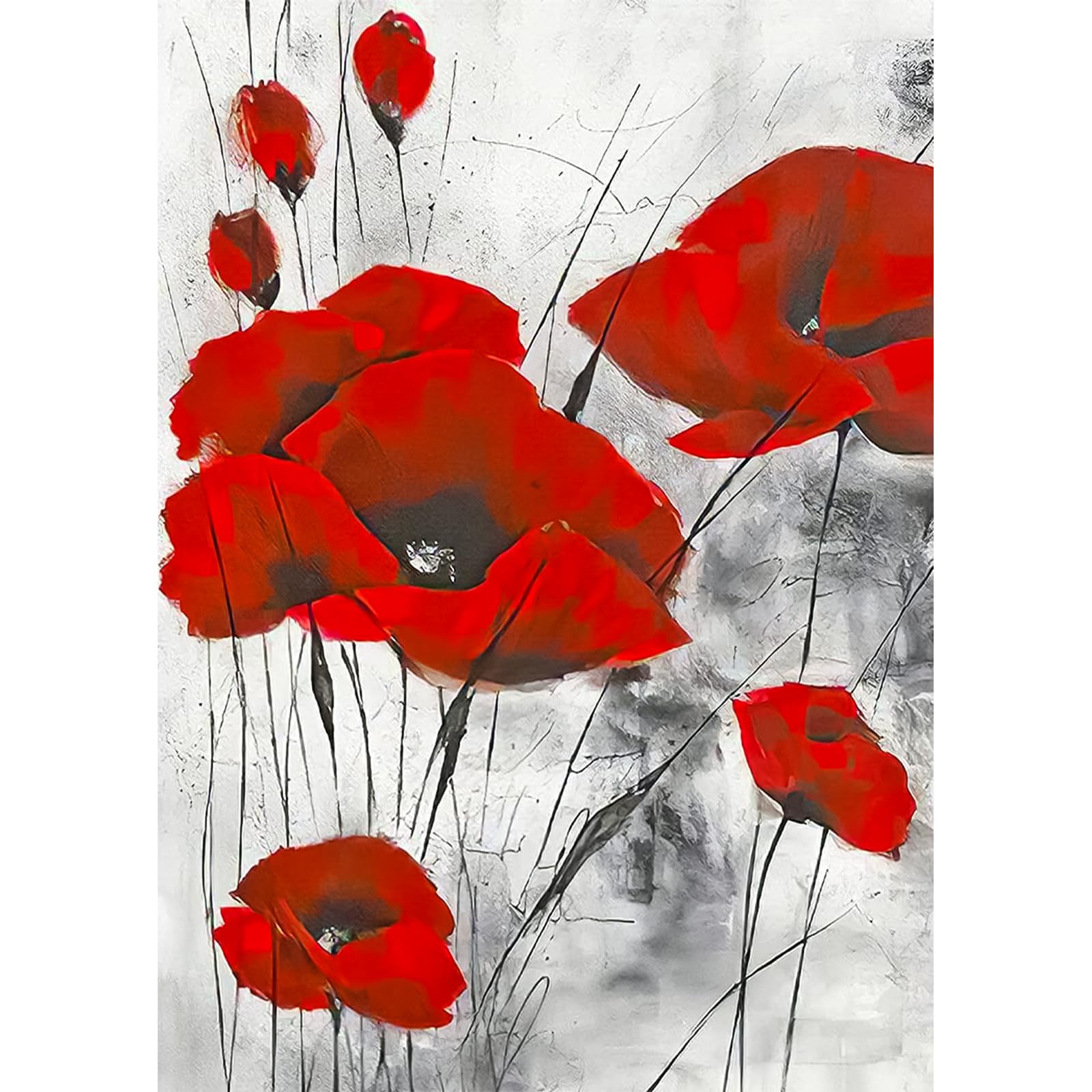 Kit Broderie Diamant 5D Chat - Peinture Avec Strass Brillants - 30x40cm - Pour Adultes Débutants